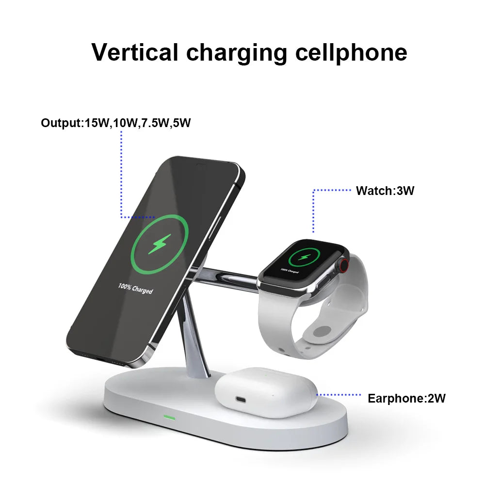 Hemlux™ 3-in-1 Fast Wireless Charging Station