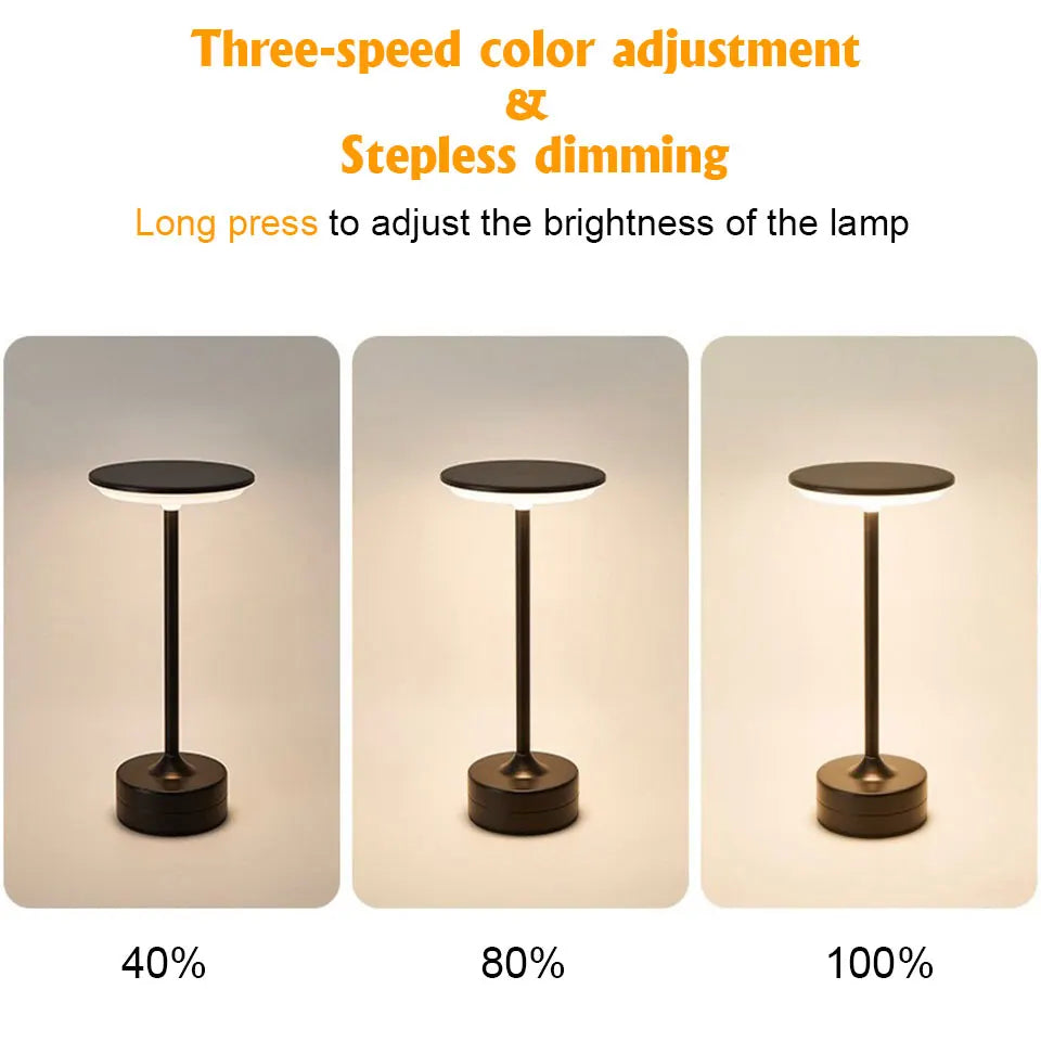 LuminaTouch™ Wireless LED Desk Lamp