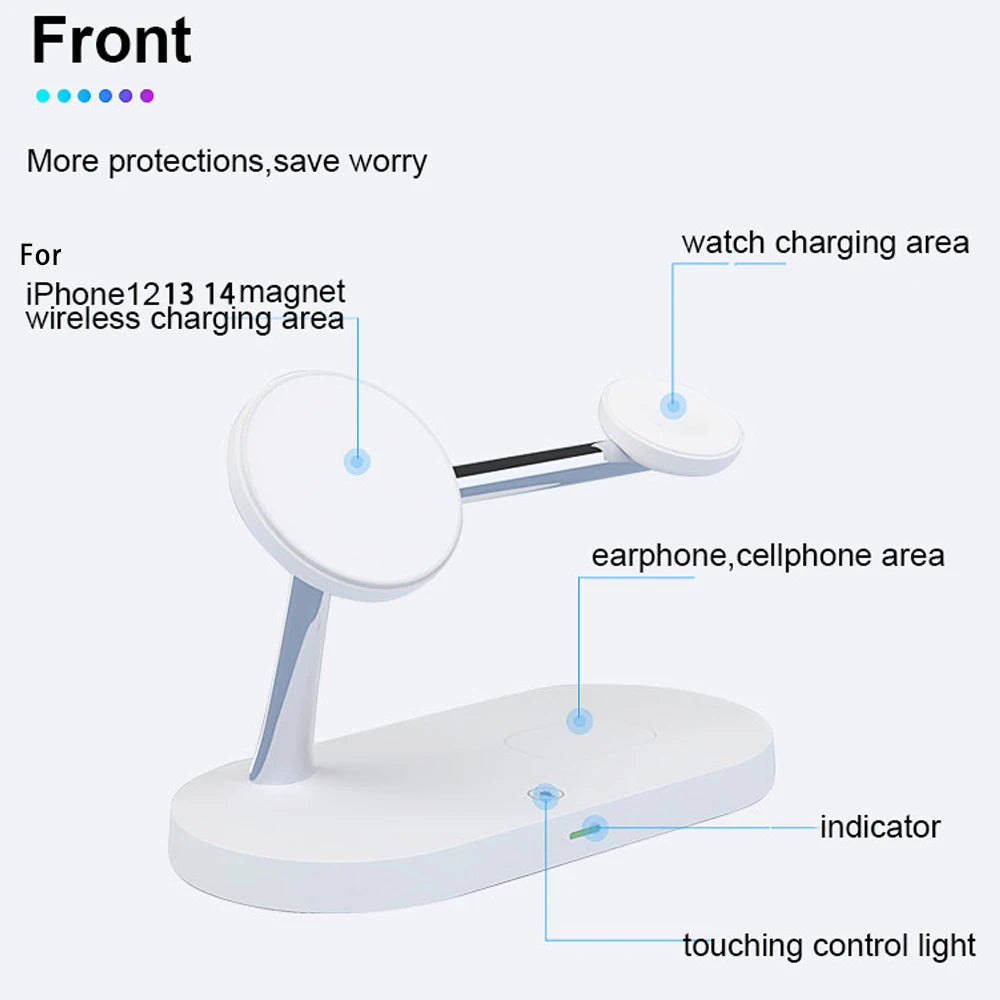 Hemlux™ 3-in-1 Fast Wireless Charging Station