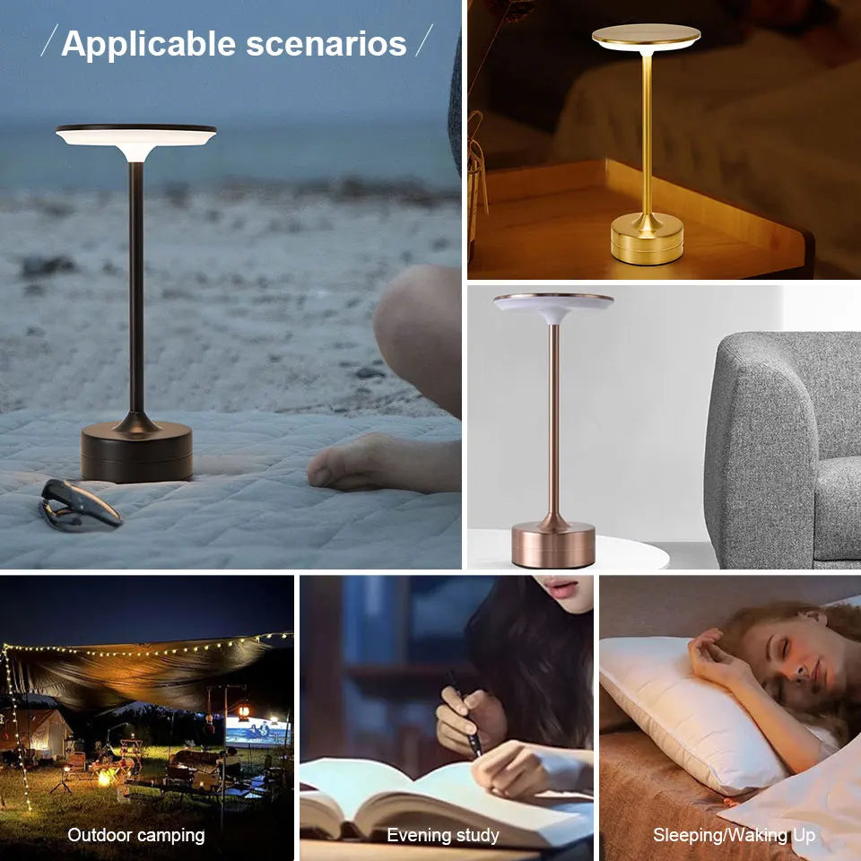 LuminaTouch™ Wireless LED Desk Lamp