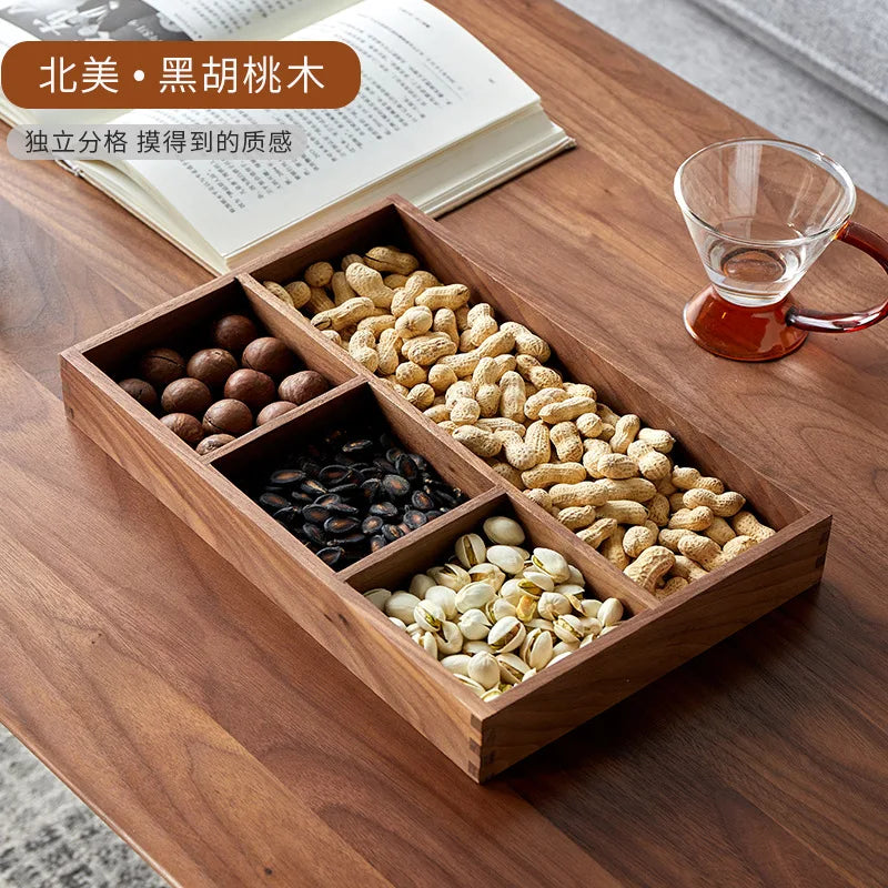 Hemlux Wooden Organizer Tray – Multi-Purpose Desktop Storage Box