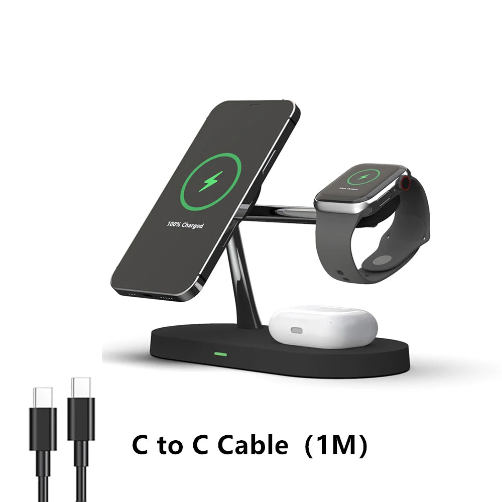 Hemlux™ 3-in-1 Fast Wireless Charging Station