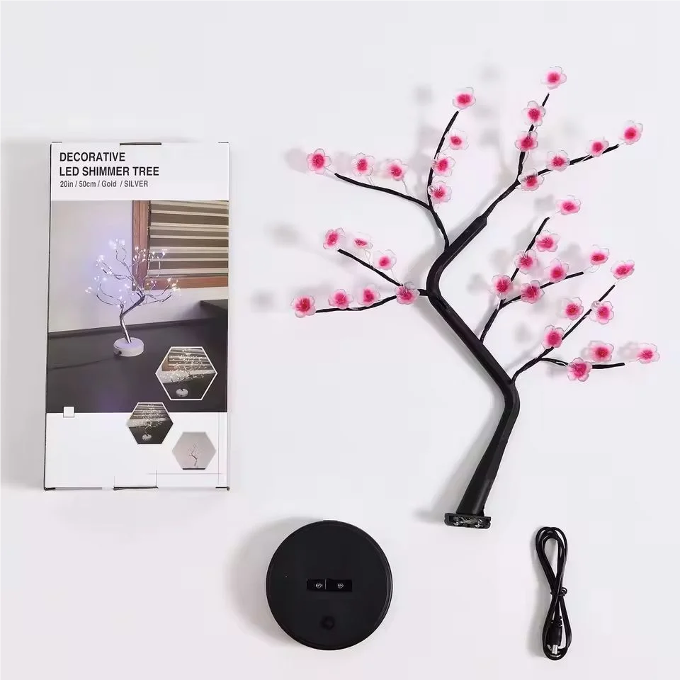 🌸 Cherry Blossom Bonsai LED Lamp