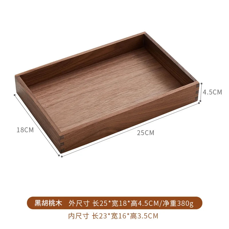 Hemlux Wooden Organizer Tray – Multi-Purpose Desktop Storage Box
