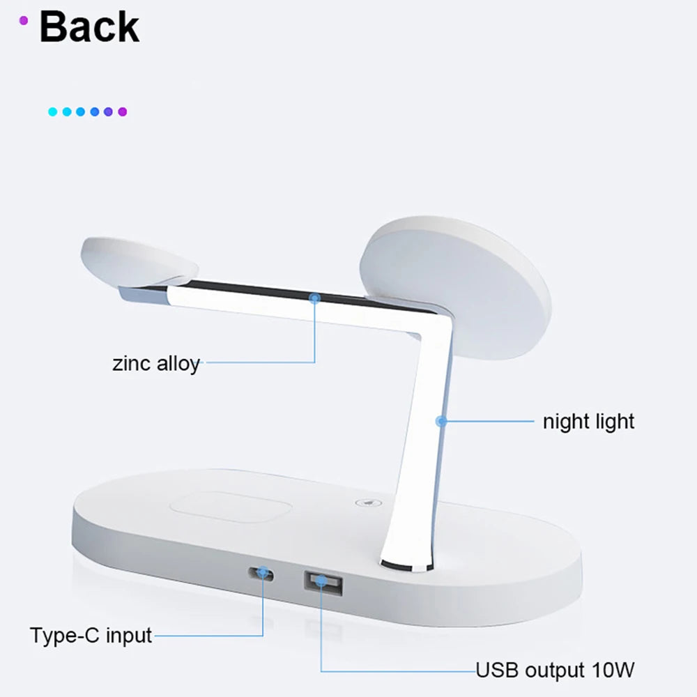 Hemlux™ 3-in-1 Fast Wireless Charging Station