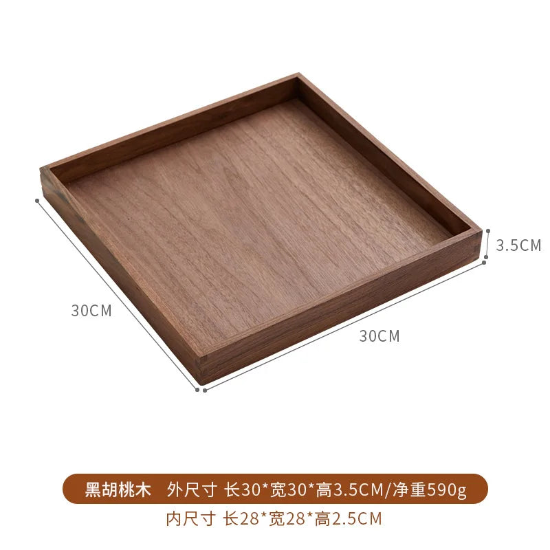 Hemlux Wooden Organizer Tray – Multi-Purpose Desktop Storage Box