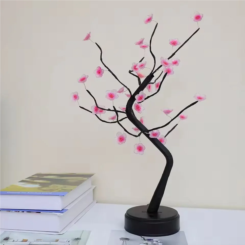 🌸 Cherry Blossom Bonsai LED Lamp