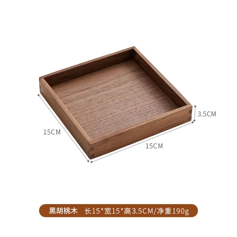 Hemlux Wooden Organizer Tray – Multi-Purpose Desktop Storage Box