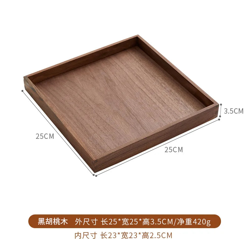 Hemlux Wooden Organizer Tray – Multi-Purpose Desktop Storage Box